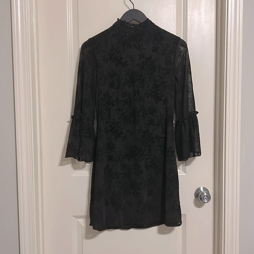 Black lace Parisian dress